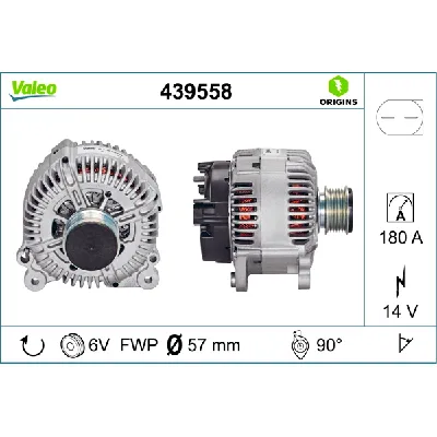 Alternator VALEO VAL439558 IC-C10D50