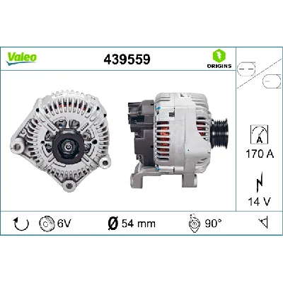 Alternator VALEO VAL439559 IC-C10C78
