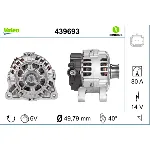 Alternator VALEO VAL439693 IC-C07A3B