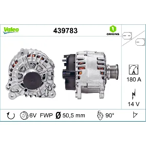 Alternator VALEO VAL439783 IC-E20D7F