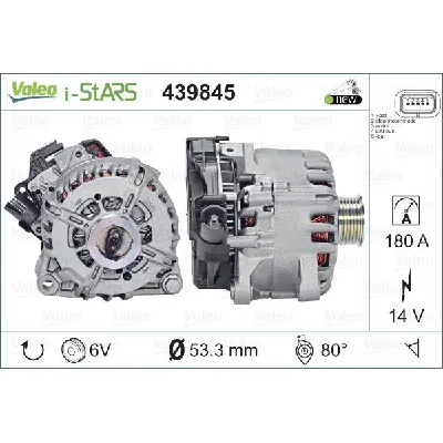 Alternator VALEO VAL439845 IC-D6D72C