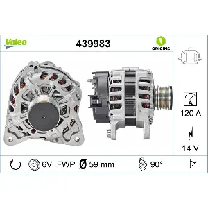 Alternator VALEO VAL439983 IC-G0PNT5