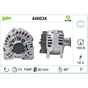 Alternator VALEO VAL440034 IC-DD6F44