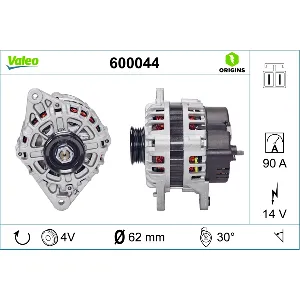 Alternator VALEO VAL600044 IC-C07D9A