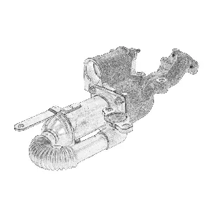 Cevovod, AGR-ventil OE RENAULT 14 73 574 93R IC-C01EAA