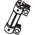 Cijevne spojnice, izduvni sistem BOSAL BOS265-459 IC-435021 Cijevne spojnice, izduvni sistem BOSAL BOS265-459 IC-435021