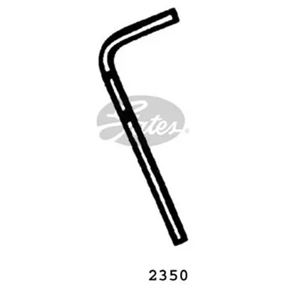 Crevo hladnjaka GATES GAT2350 IC-E4D977