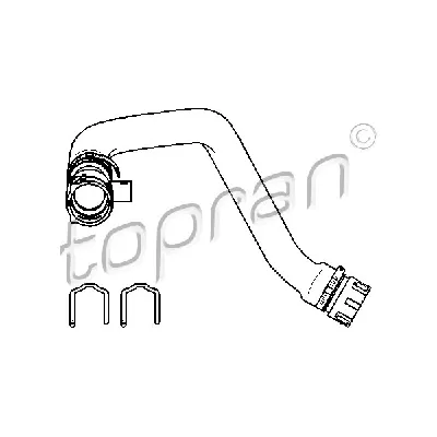 Crevo hladnjaka HANS PRIES HP501 567 IC-B8682E