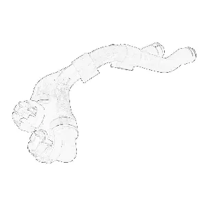 Crijevo, izmenjivac toplote-grejanje OE OPEL 13170118 IC-G049E6