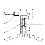 Davač impulsa, radilica BOSCH 0 261 210 248 IC-D76FEE