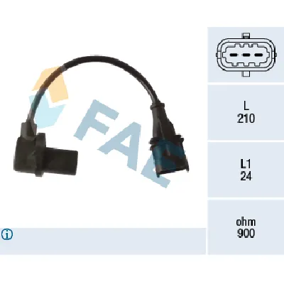 Davač impulsa, radilica FAE FAE79481 IC-G07JUM