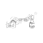 Davač impulsa, radilica HANS PRIES HP207 882 IC-C3DCDC