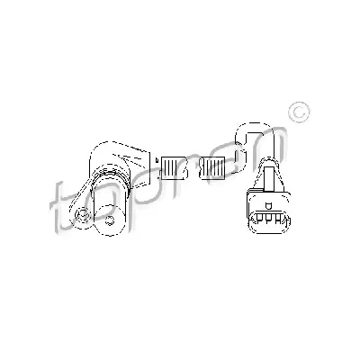 Davač impulsa, radilica HANS PRIES HP207 882 IC-C3DCDC