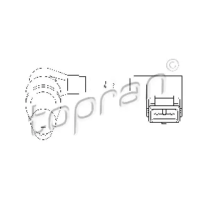 Davač impulsa, radilica HANS PRIES HP501 294 IC-B049EA
