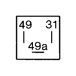 Davač migavca BOSCH 0 335 200 038 IC-534482