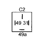 Davač migavca BOSCH 0 335 200 041 IC-301188