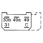 Davač migavca BOSCH 0 335 215 145 IC-A3418B
