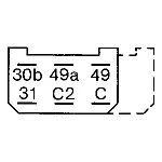 Davač migavca BOSCH 0 335 215 154 IC-388634