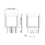 Davač migavca BOSCH 0 986 332 071 IC-CFEB28