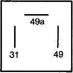 Davač migavca HELLA 4DB003 675-011 IC-E1E3FD