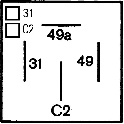 Davač migavca HELLA 4DM003 360-021 IC-B512C1