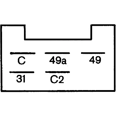 Davač migavca HELLA 4DM003 474-001 IC-9B8715