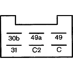 Davač migavca HELLA 4DM003 944-091 IC-C3F784