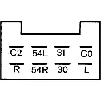 Davač migavca HELLA 4JA005 355-021 IC-D91618