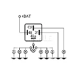 Davač migavca MAHLE MFL 18 IC-G0RLU1