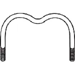 Držač, izduvni sistem BOSAL BOS251-087 IC-455399