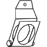 Držač, izduvni sistem BOSAL BOS251-159 IC-432152