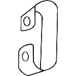Držač, izduvni sistem BOSAL BOS251-235 IC-432150
