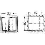 Držač prekidača HELLA 8HG716 735-001 IC-9DC9FB