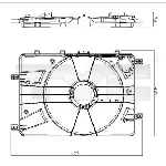Držač, ventilator hladnjaka TYC TYC 825-0016-1 IC-DC62C5