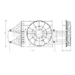 Držač, ventilator hladnjaka TYC TYC 837-0033-1 IC-DC62C8