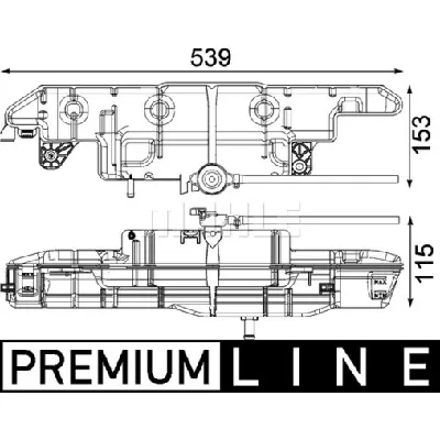 Ekspanzioni sud, rashladna tečnost MAHLE CRT 100 000P IC-G08FNZ