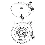 Ekspanzioni sud, rashladna tečnost MAHLE CRT 21 000S IC-G08FMZ