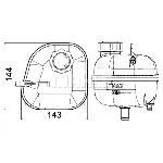 Ekspanzioni sud, rashladna tečnost MAHLE CRT 85 001S IC-G08FNV