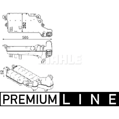 Ekspanzioni sud, rashladna tečnost MAHLE CRT 99 000P IC-G08FNY