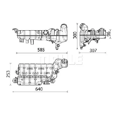 Ekspanzioni sud, rashladna tečnost MAHLE CRT 99 000P IC-G08FNY