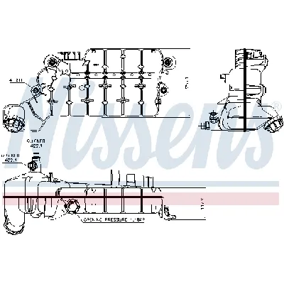 Ekspanzioni sud, rashladna tečnost NISSENS NIS 996046 IC-F592F4