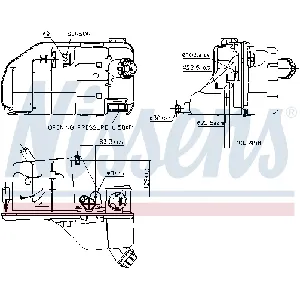 Ekspanzioni sud, rashladna tečnost NISSENS NIS 996061 IC-F592EB