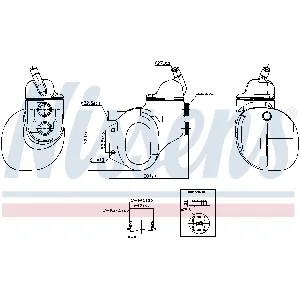 Ekspanzioni sud, rashladna tečnost NISSENS NIS 996090 IC-G0R6N0