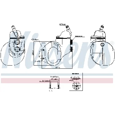 Ekspanzioni sud, rashladna tečnost NISSENS NIS 996090 IC-G0R6N0