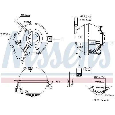 Ekspanzioni sud, rashladna tečnost NISSENS NIS 996116 IC-G0SEVQ