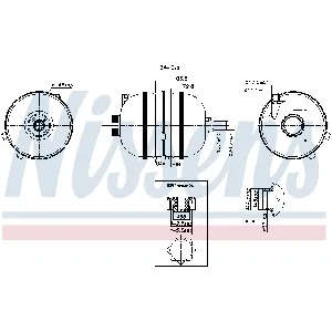 Ekspanzioni sud, rashladna tečnost NISSENS NIS 996126 IC-G0SEVU