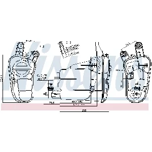 Ekspanzioni sud, rashladna tečnost NISSENS NIS 996128 IC-G0SEVV
