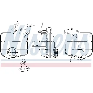 Ekspanzioni sud, rashladna tečnost NISSENS NIS 996143 IC-G0SEVY