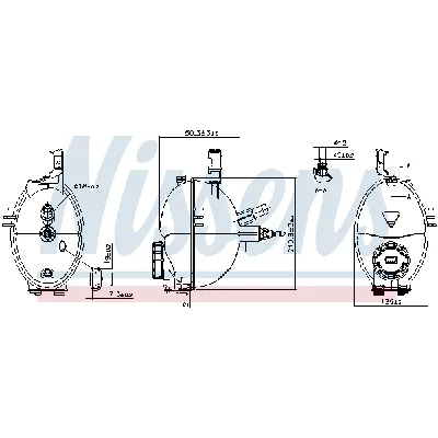 Ekspanzioni sud, rashladna tečnost NISSENS NIS 996159 IC-G0SEW7