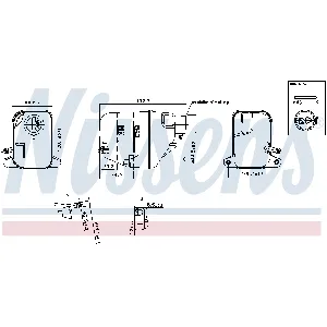 Ekspanzioni sud, rashladna tečnost NISSENS NIS 996168 IC-G0SEW9